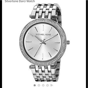 Michael Kors Silver Darci Watch for Women New